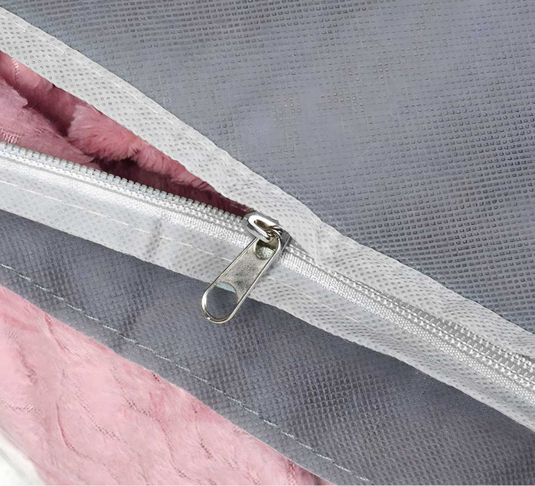 XL Vlies Unterbettkommode Grau 60x45x30cm Jumbo Unterbettbox Aufbewahrungsbox