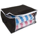 XL Unterbettkommode Schwarz 60x35x40cm Jumbo Unterbettbox Aufbewahrungsbox