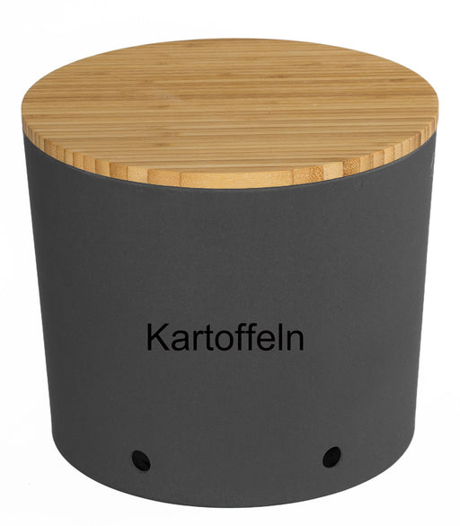Natur-Design Kartoffeltopf 23x20cm Made in Germany Grau Schiefer