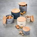 KI-generiertes Bild,Natur-Design Kartoffeltopf 23x20cm Made in Germany Grau Schiefer