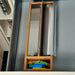 3-fach Holz Folienspender Bambus Schubladen Alufolienspender Folienschneider