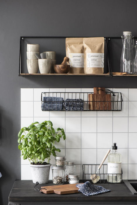 Holz Griffbrett Servierbrett 45cm Akazie XL Eckig Schneidebrett Tranchierbrett