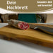 XL Vesperbrett Servierbrett 53cm Akazie Schneidebrett Serviertablett auf Füßen