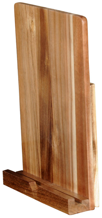 Holz Kochbuchhalter Bambus 23x18cm Braun Tablett-Halterung für iPad´s