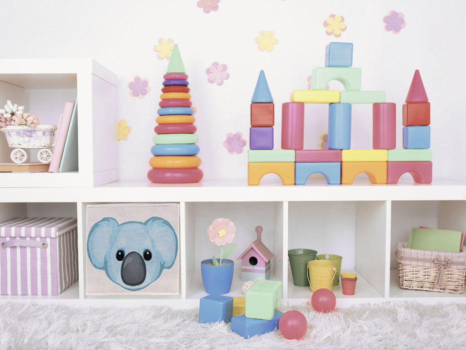 Kinder Aufbewahrungsbox Koala Bär 30cm Faltbar Spielzeug Organizer für Ikea Kallax