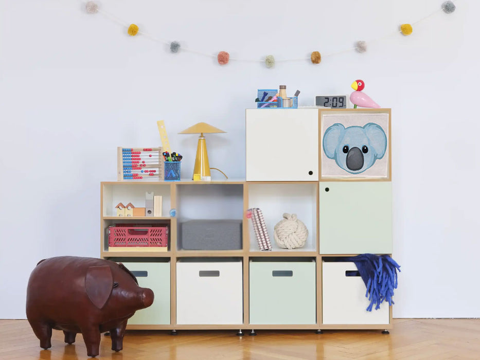 Kinder Aufbewahrungsbox Koala Bär 30cm Faltbar Spielzeug Organizer für Ikea Kallax