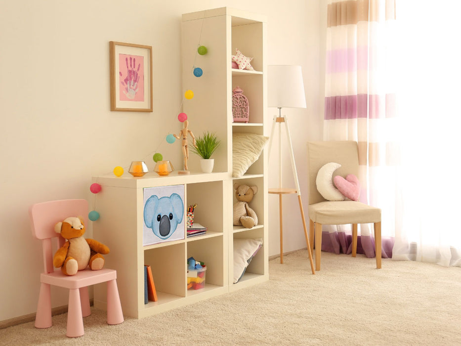 Kinder Aufbewahrungsbox Koala Bär 30cm Faltbar Spielzeug Organizer für Ikea Kallax