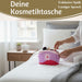 KI-generiertes Bild,Kosmetiktasche Herz 14x11cm kleine Schminktasche Kulturtasche Waschtasche