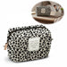 KI-generiertes Bild Kosmetiktasche Leo 14x11cm kleine Schminktasche Kulturtasche Waschtasche