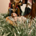 XL Krippenfiguren Set 7 Figuren 15cm Traditionell Handbemalt Krippe Krippenset