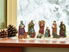 Krippenfiguren Set 10 Figuren 13cm Traditionell Handbemalt Krippe Krippenset Xmas
