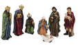 Krippenfiguren Set 7 Figuren 12cm Traditionell Handbemalt Krippe Krippenset Xmas
