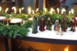 Krippenfiguren Set 7 Figuren 12cm Traditionell Handbemalt Krippe Krippenset Xmas