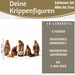 KI-generiertes Bild,Krippenfiguren Set 8 Figuren 11cm Traditionell Handbemalt Krippe Krippenset Xmas