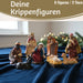 KI-generiertes Bild,Krippenfiguren Set 8 Figuren 11cm Traditionell Handbemalt Krippe Krippenset Xmas