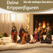 KI-generiertes Bild,XL Krippenfiguren Set 9 Figuren 15cm Traditionell Handbemalt Krippe Krippenset