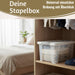 KI-generiertes Bild,Stapelbox Allzweckbox 30x20x15cm mit Deckel Transportbox Stapelkiste