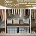 KI-generiertes Bild,Stapelbox Allzweckbox 30x20x15cm mit Deckel Transportbox Stapelkiste