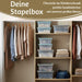 Stapelbox Allzweckbox 30x20x15cm ♻️ mit Deckel Transportbox Stapelkiste
