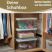 Stapelbox Allzweckbox 5L Lebensmittelecht mit Deckel Transportbox Stapelkiste