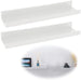 Wandregal Wandboard Freja 2´er Set 45cm Weiß Deko Regal Schweberegal Küchenregal