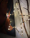 KI-generiertes Bild,2x 35 LED Leuchtstern Weihnachtsstern Ø 38cm Gold Timer Batterie Beleuchtet