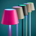 LED Touch RGB Tischlampe Ribe Magenta 38cm kabellos Tischleuchte Dimmer Outdoor