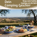 Camping-Geschirr Set 12-teilig Maritim Blau Weiß 4 Personen Picknick