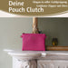 Mimi's Glow Clutch Lia Pink 22cm PU Leder Haptik Handtasche Kosmetiktasche