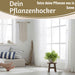 Holz Pflanzenhocker 26x20cm Maritim Ocean Mini Tisch Deko Hocker Blumenständer