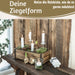 KI-generiertes Bild,IB Laursen Holz Ziegelform Unika 31x15cm Braun alte Backsteinform Cutlery Deko