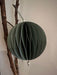 3x XL Papier Wabenball Grün Blau Weiß 15cm Deko-Anhänger Weihnachten Baumschmuck
