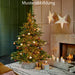 KI-generiertes Bild,3D Leuchtstern Papierstern Ø 60cm Rot 20 LED Beleuchtet Weihnachtsstern