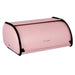 Vintage Brotkasten Rose 34cm Metall Retro Brotbox Aufbewahrungskorb