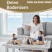 Deko Figuren Set 3x Badenixe XL Figur Molly Maritim Blau Weiß Badeanzug Objekt