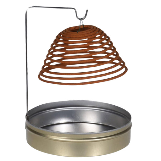 2x 3 Citronella Räucherspirale hängend mit Halterung Insektenschutz Mückenschutz