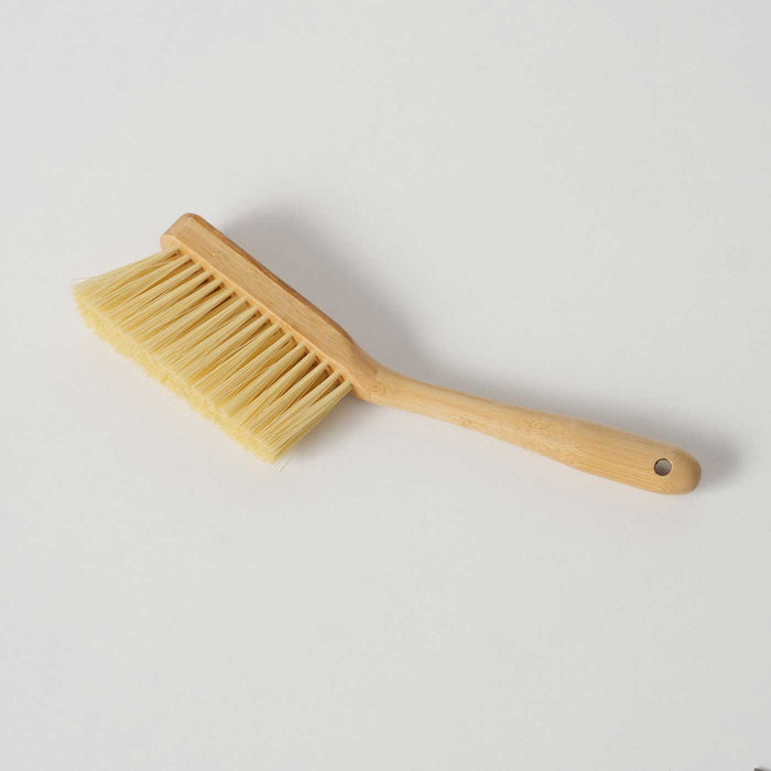 Vintage Kehrbesen Kehrschaufel 35x24cm Grau Natur Kehrset Handfeger