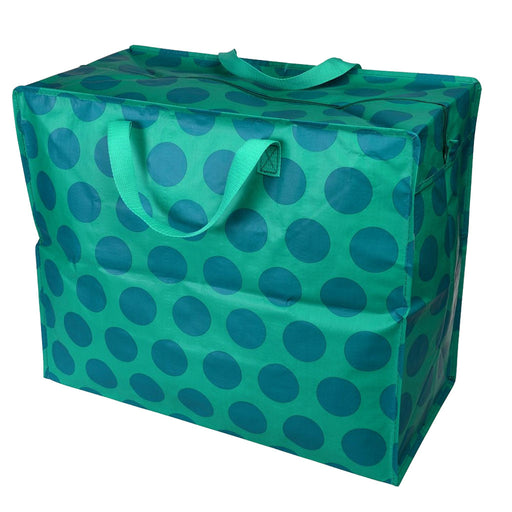 XXL Jumbo Bag Blau Türkis Spotlight 55cm Recyclet Aufbewahrungstasche Einkaufstasche