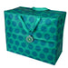 XXL Jumbo Bag Blau Türkis Spotlight 55cm Recycelt Aufbewahrungstasche Einkaufstasche