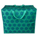 XXL Jumbo Bag Blau Türkis Spotlight 55cm Recycelt Aufbewahrungstasche Einkaufstasche