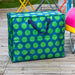 XXL Jumbo Bag Green Spotlight 55cm Recyclet Aufbewahrungstasche Einkaufstasche