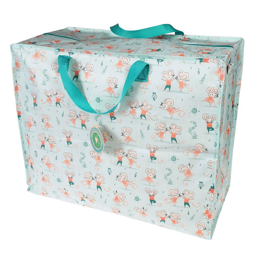XXL Jumbo Bag Mimi Milo Mäuse 55cm Recycelt Aufbewahrungstasche Einkaufstasche