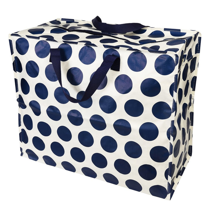 XXL Jumbo Bag Navy Blue Spotlight 55cm Recycelt Aufbewahrungstasche Einkaufstasche