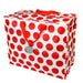 XXL Jumbo Bag Red Spotlight 55cm Recycelt Aufbewahrungstasche Einkaufstasche