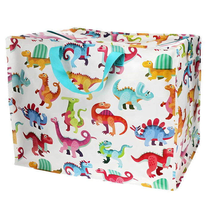 XXL Jumbo Bag Baby Dinos Dinosaurier 55cm Recyclet Aufbewahrungstasche Einkaufstasche
