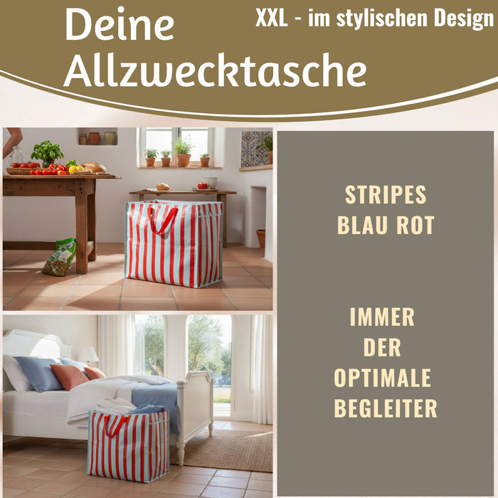 KI-generiertes Bild,XXL Jumbo Bag 55cm Aufbewahrungstasche Einkaufstasche