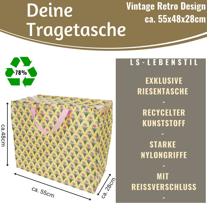 KI-generiertes Bild,XXL Jumbo Bag 55cm Aufbewahrungstasche Einkaufstasche
