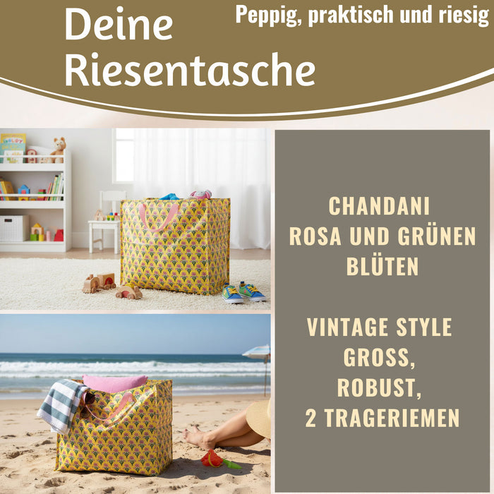 KI-generiertes Bild,XXL Jumbo Bag 55cm Aufbewahrungstasche Einkaufstasche