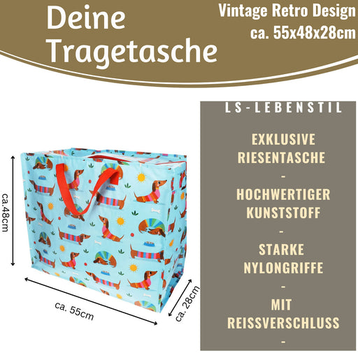 KI-generiertes Bild,XXL Jumbo Bag 55cm Aufbewahrungstasche Einkaufstasche