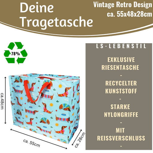 KI-generiertes Bild,XXL Jumbo Bag 55cm Aufbewahrungstasche Einkaufstasche